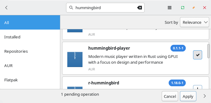 Installing Hummingbird