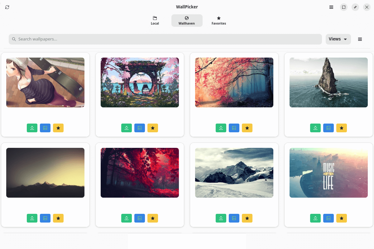 WallPicker in action