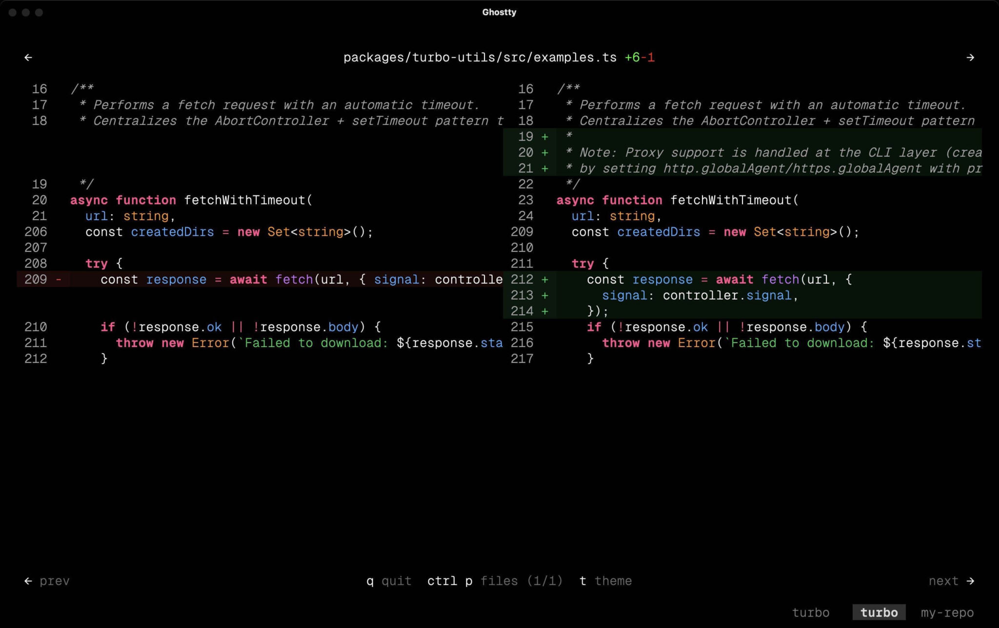critique - review git diffs - LinuxLinks