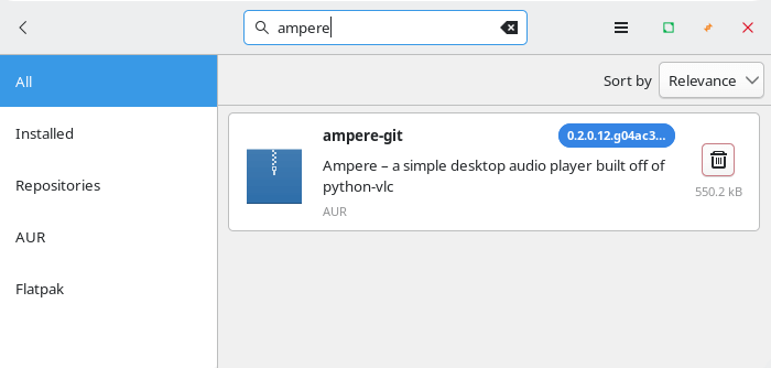 Installing Ampere