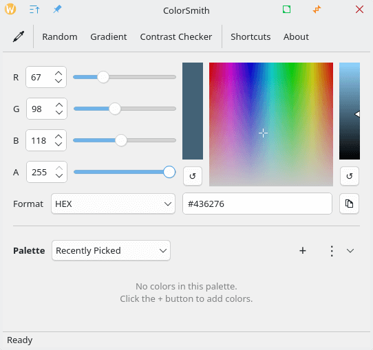 ColorSmith in action