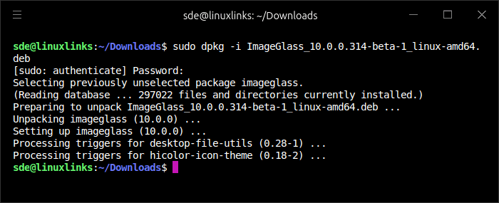 ImageGlass installation