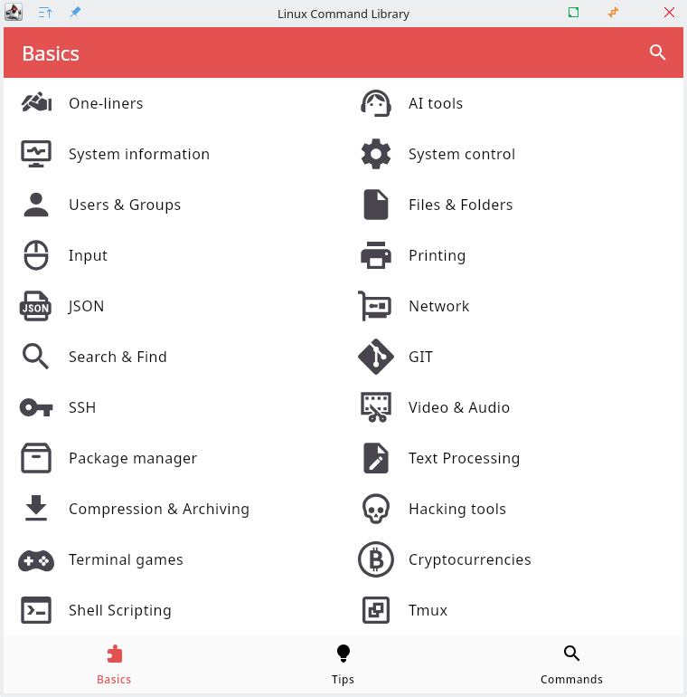Linux Command Library