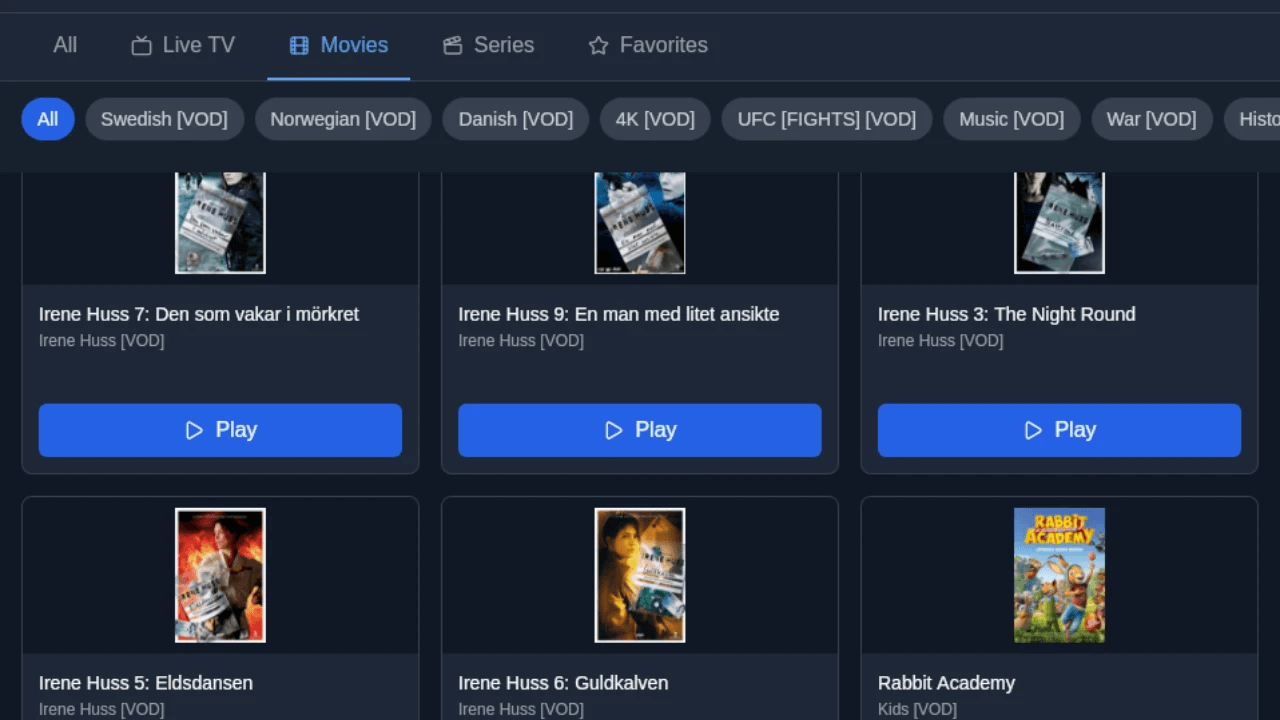 Better IPTV in action