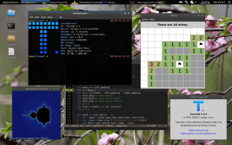 ToaruOS - independent, from-scratch hobby operating system - LinuxLinks