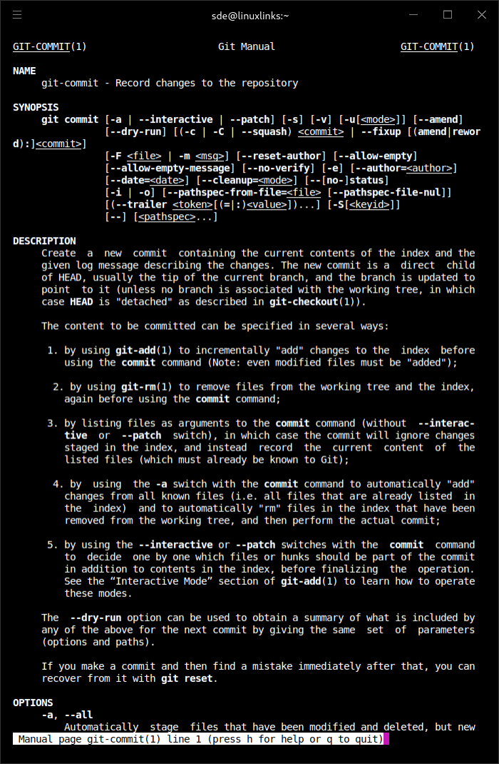 Commitizen help