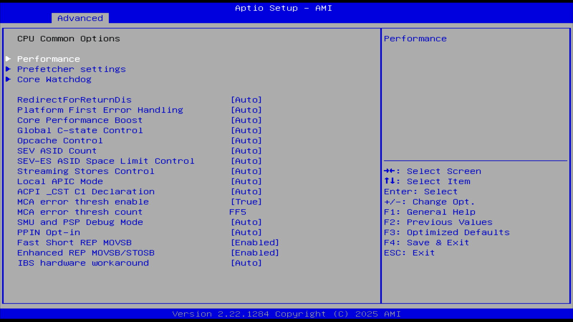 CPU Options