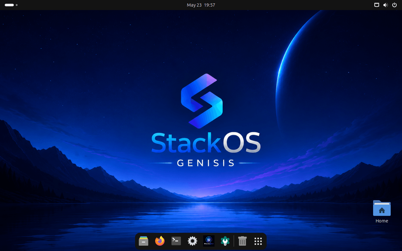 StackOS desktop