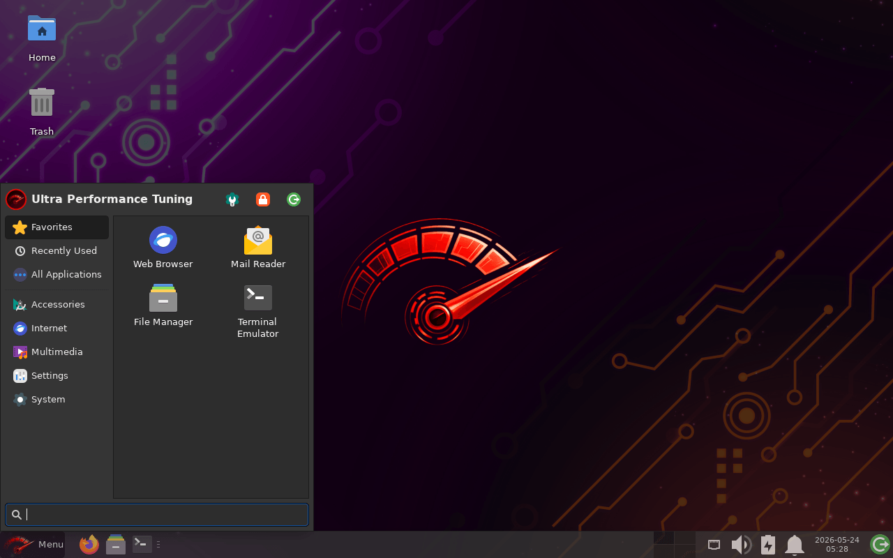 Ultra Performance Tuning desktop
