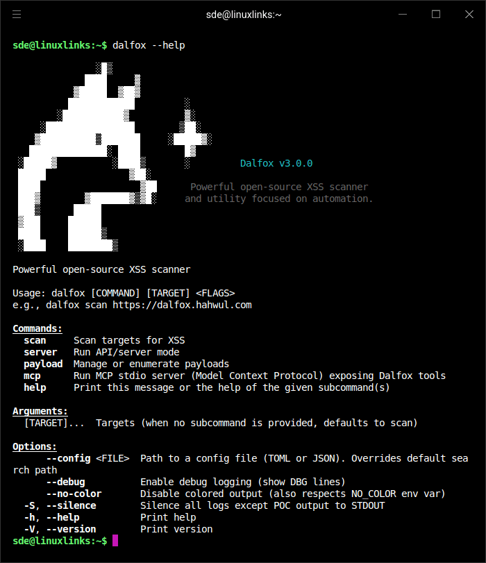 Dalfox commands