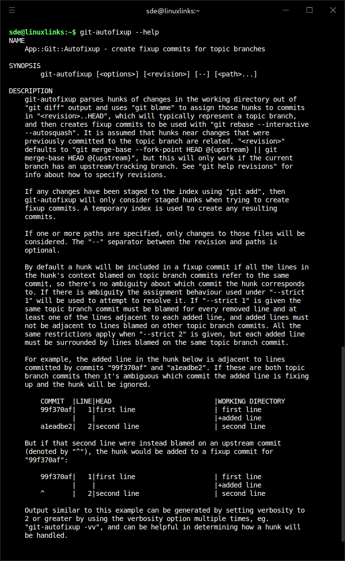 git-autofixup man page