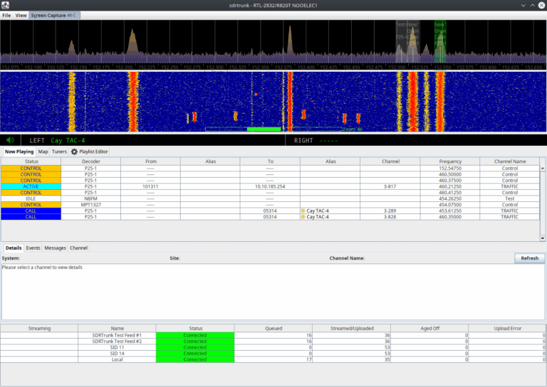 Stdr Linux sdrtrunk - SDR tool - LinuxLinks