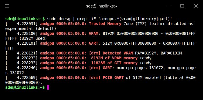 GPU RAM allocation increased to 8G