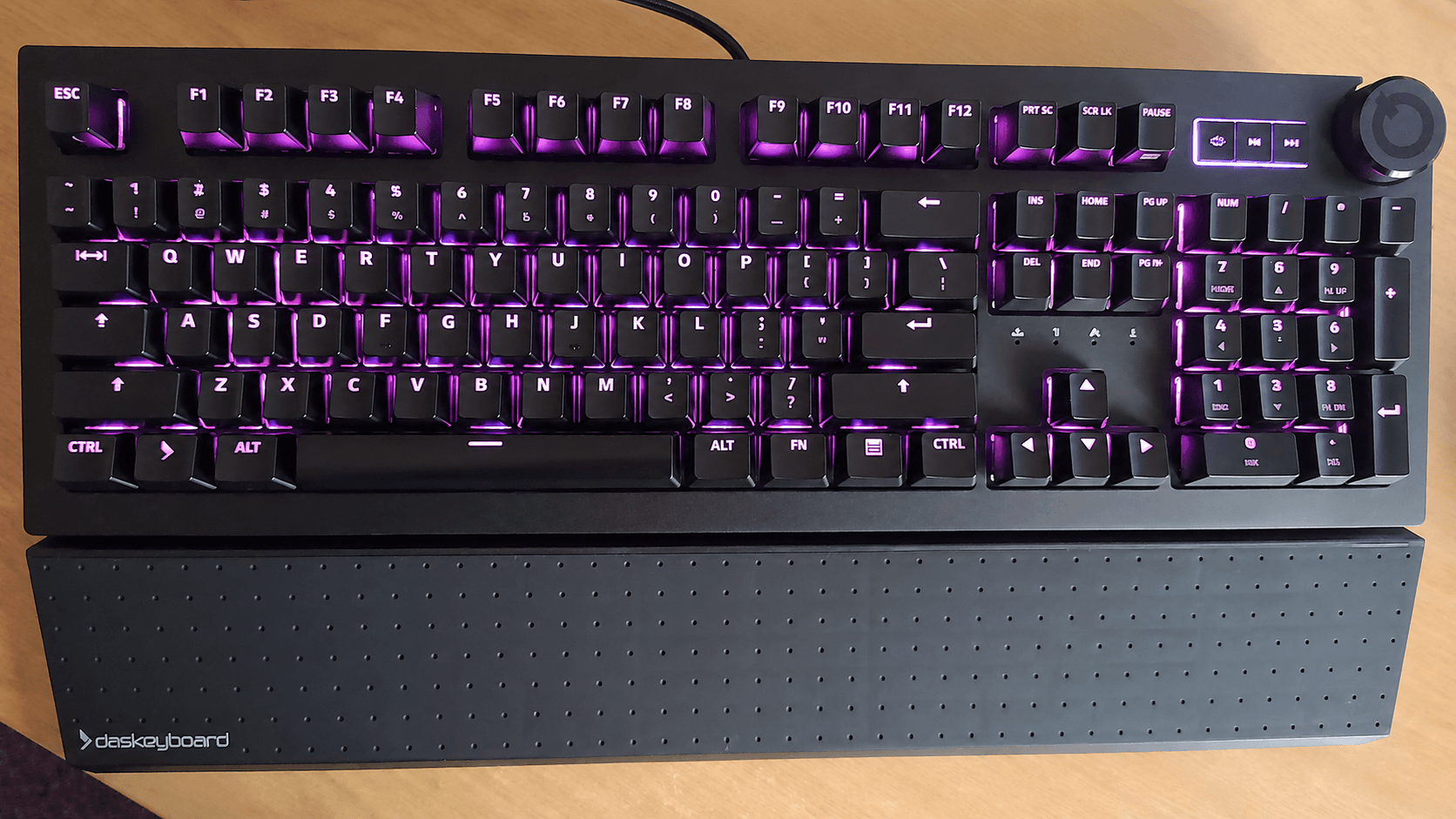 Magenta backlighting