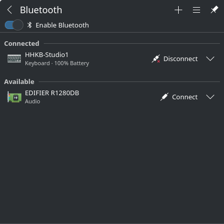 Bluetooth connectivity
