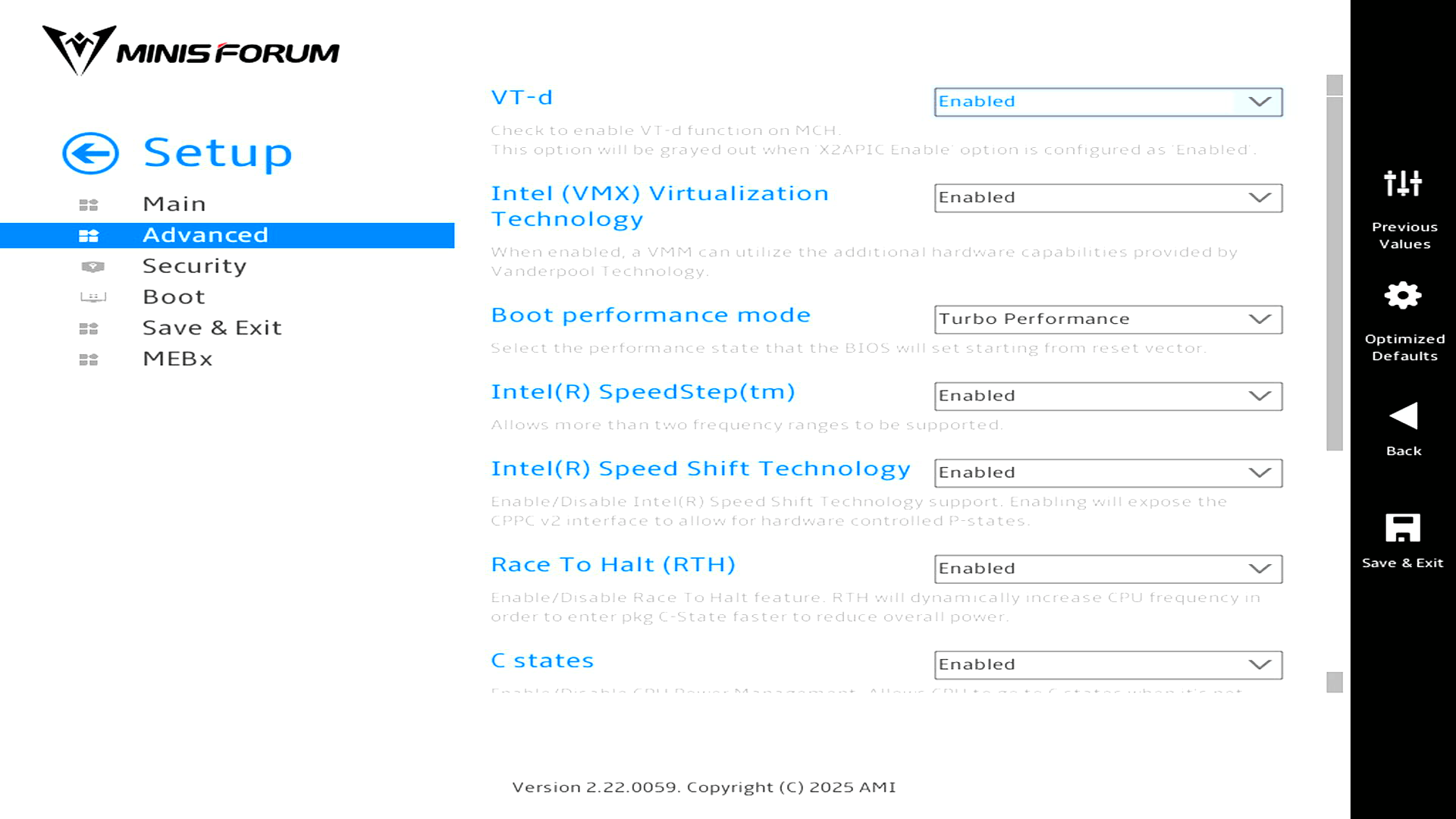 CPU Configuration