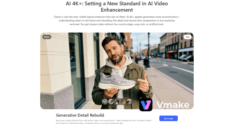 How to Turn Old SD Videos into HD With Vmake Video Enhancer
