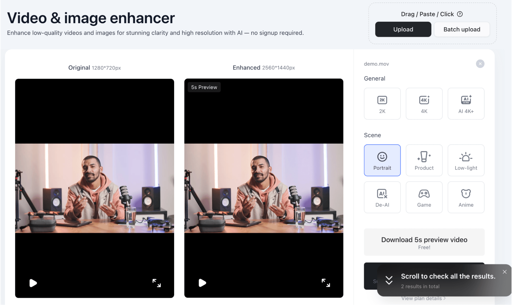 How to Turn Old SD Videos into HD With Vmake Video Enhancer