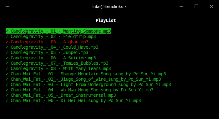 Playlist