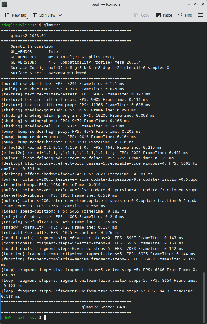 glmark2 results