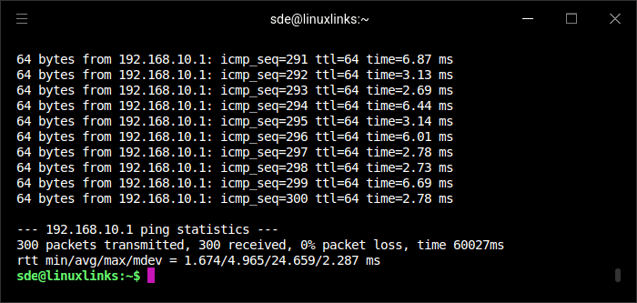 5m from router