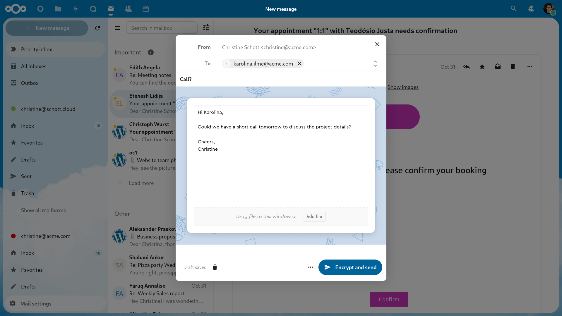 Nextcloud-Mail