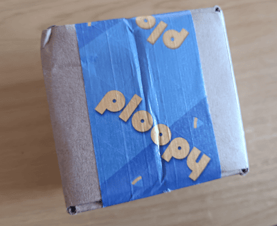 Box with funky tape