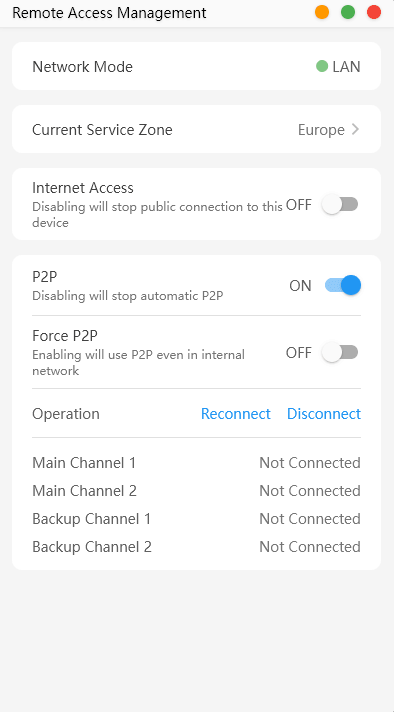 Remote Access Management