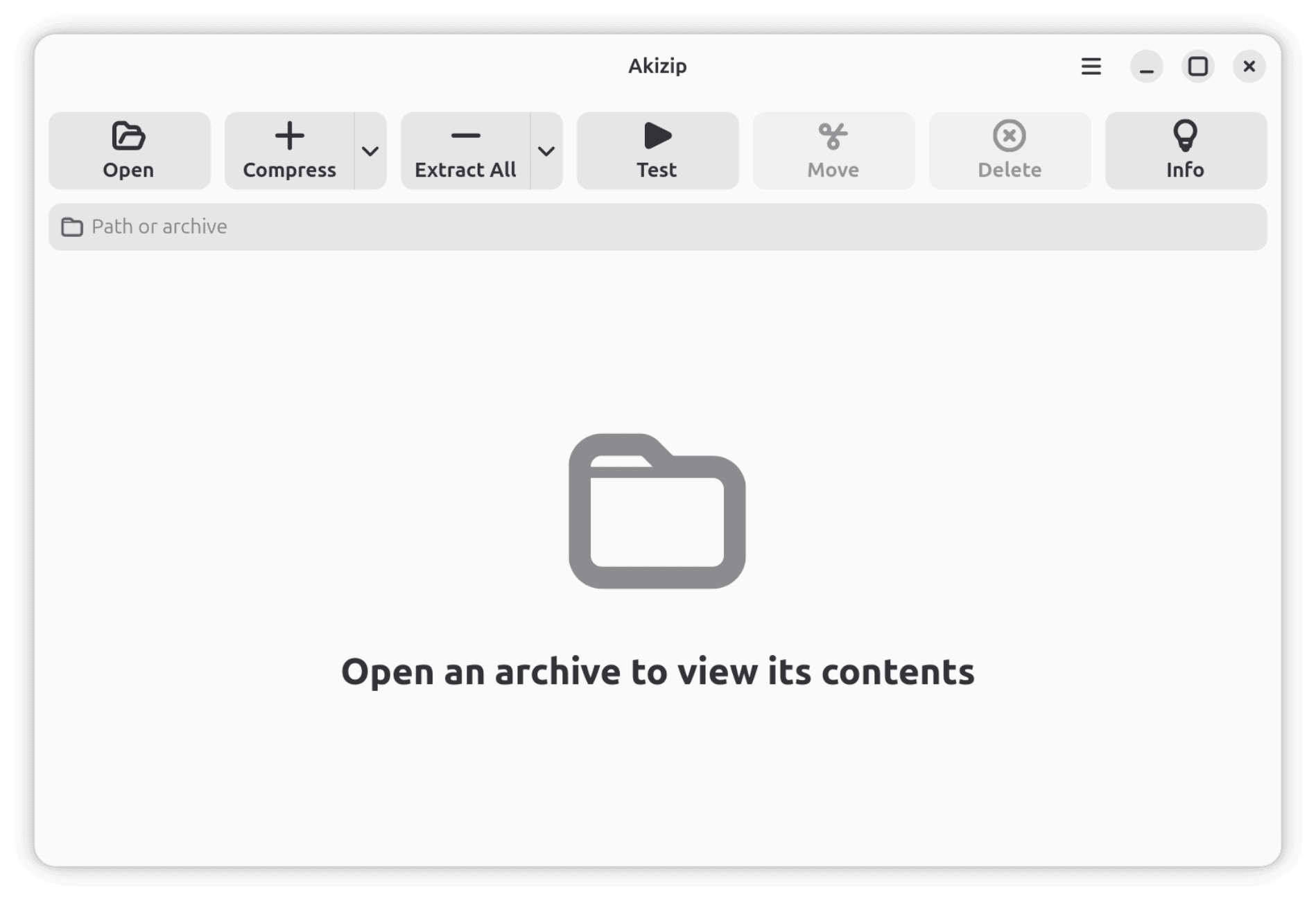 Akizip in action