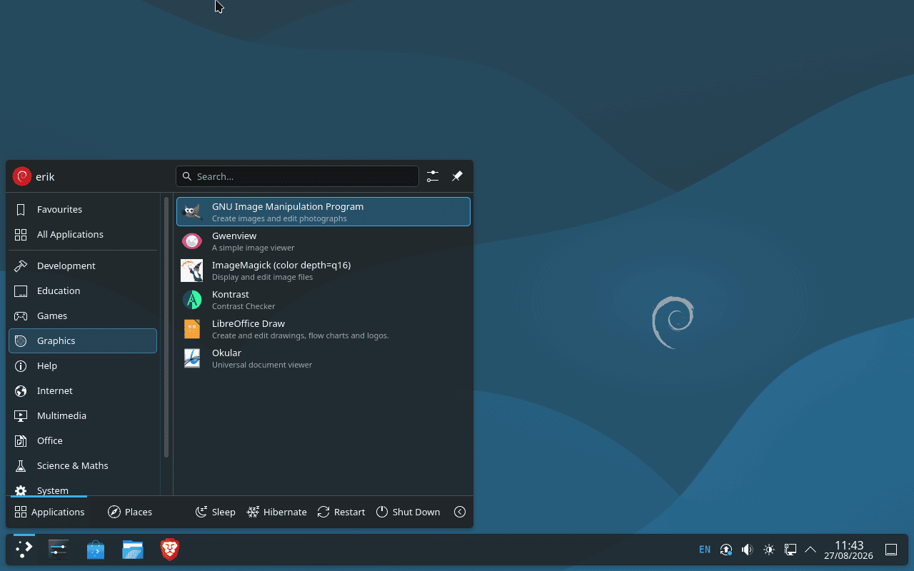 BracefaceOS desktop