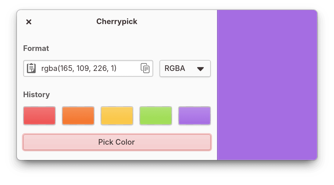 Cherrypick in action