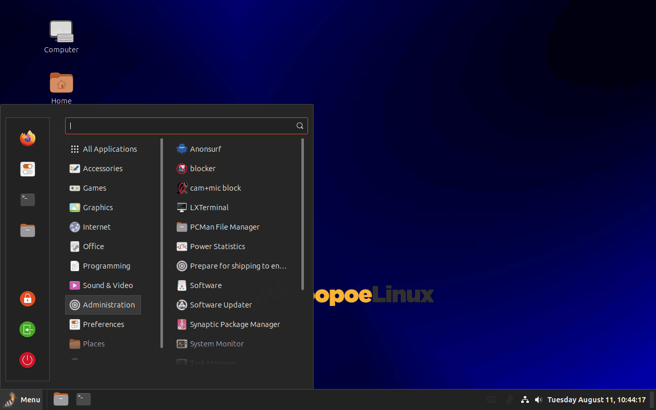 Hoopoe desktop