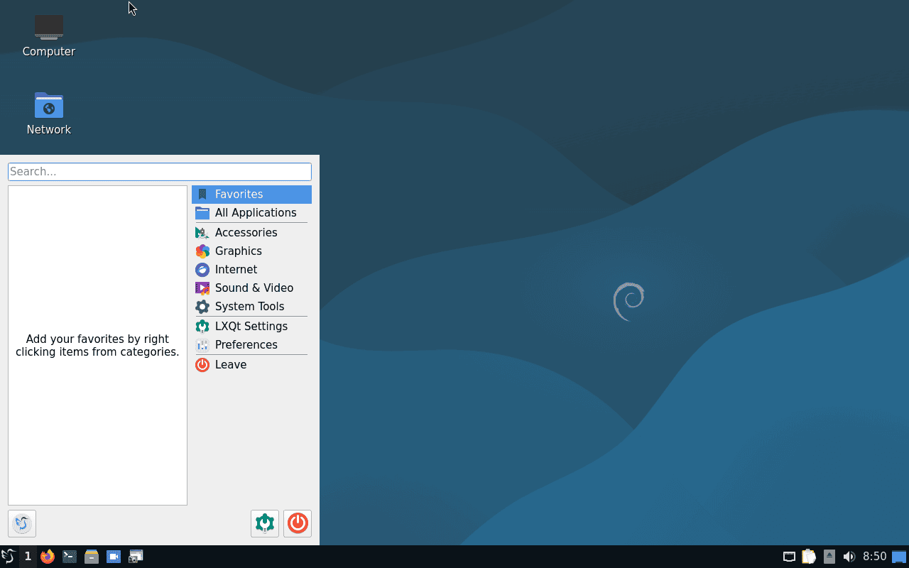 LajtLinux desktop