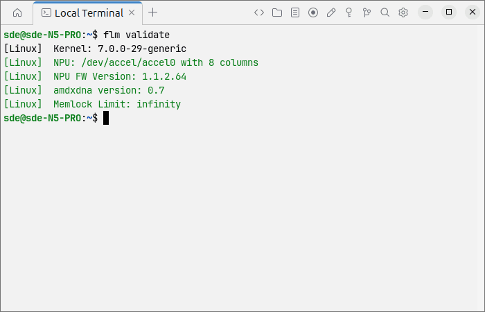Validate success