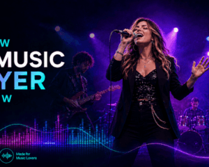 Music player review banner