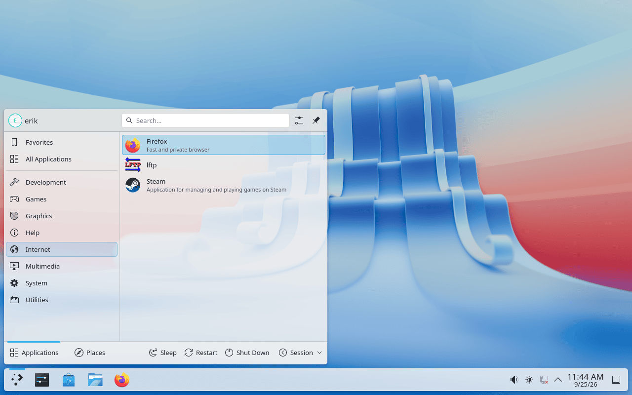 Caelaris desktop