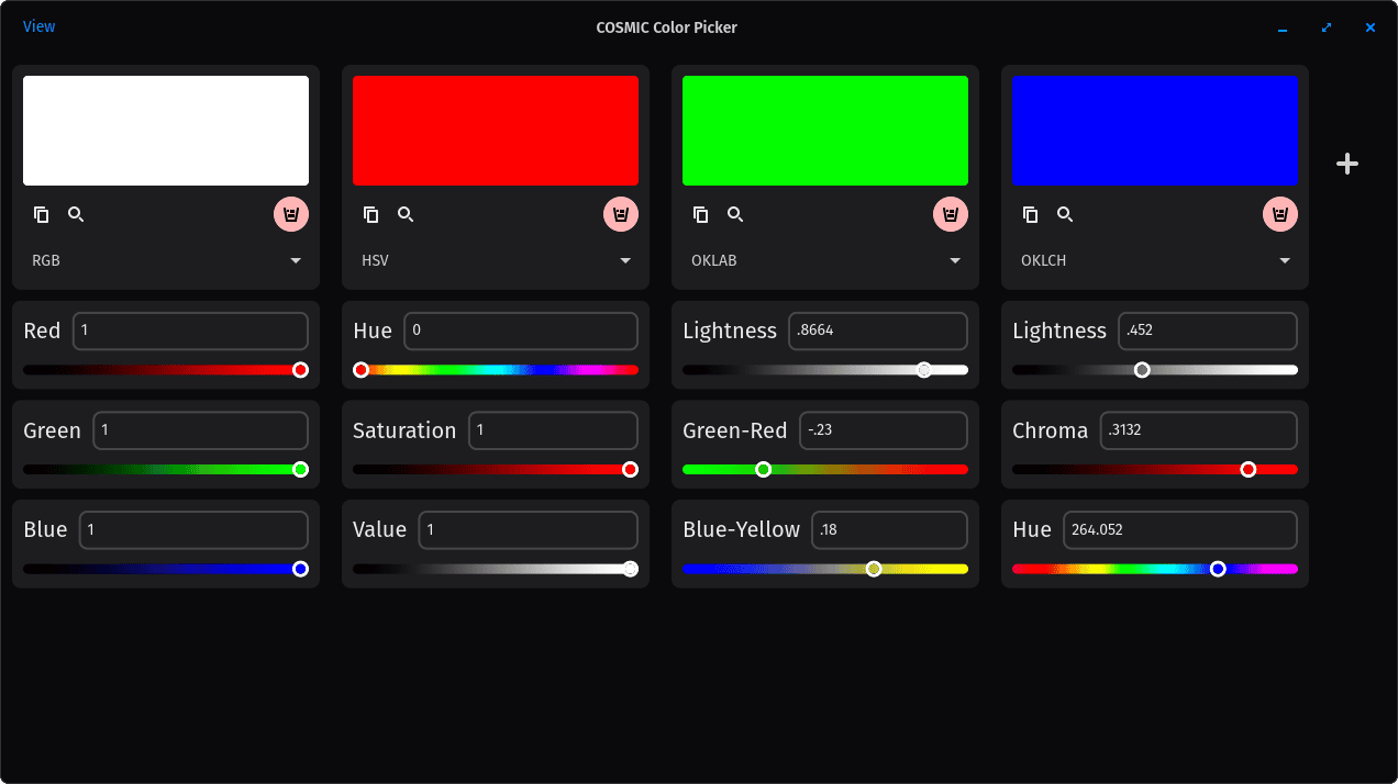 Color Picker for COSMIC