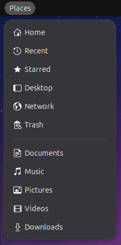 Places Status Indicator