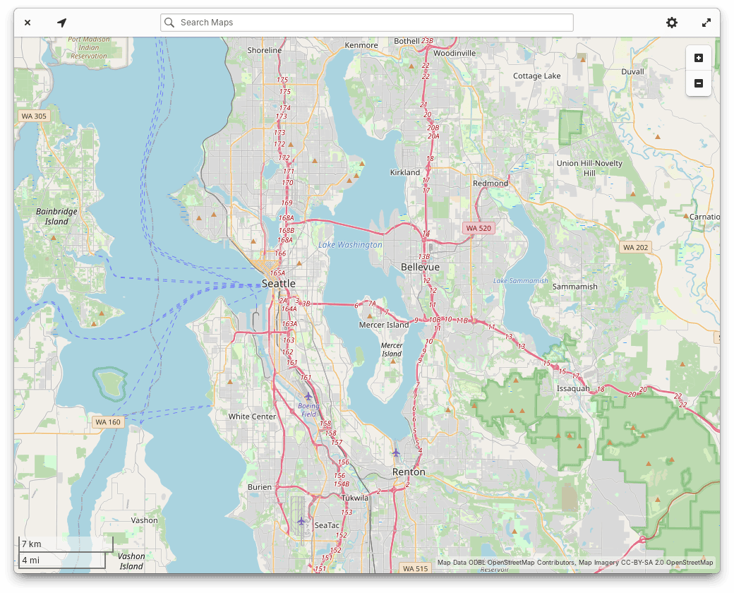 Maps in action