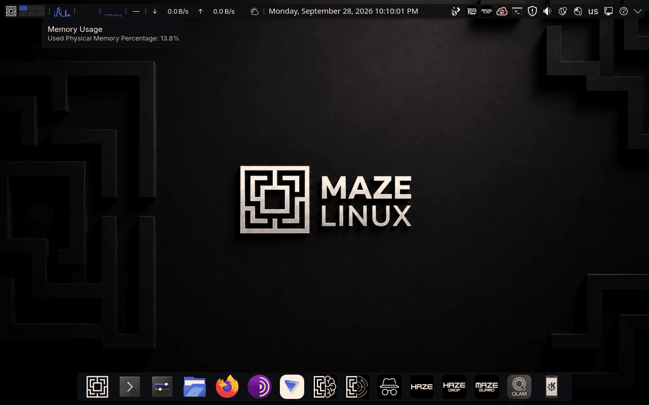 Maze Linux desktop