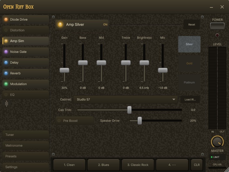 Open Riff Box in action