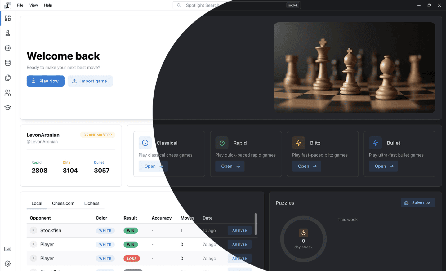 Pawn Appétit in action
