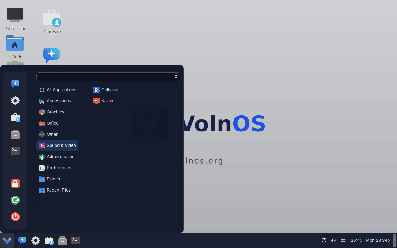 VolnOS in action