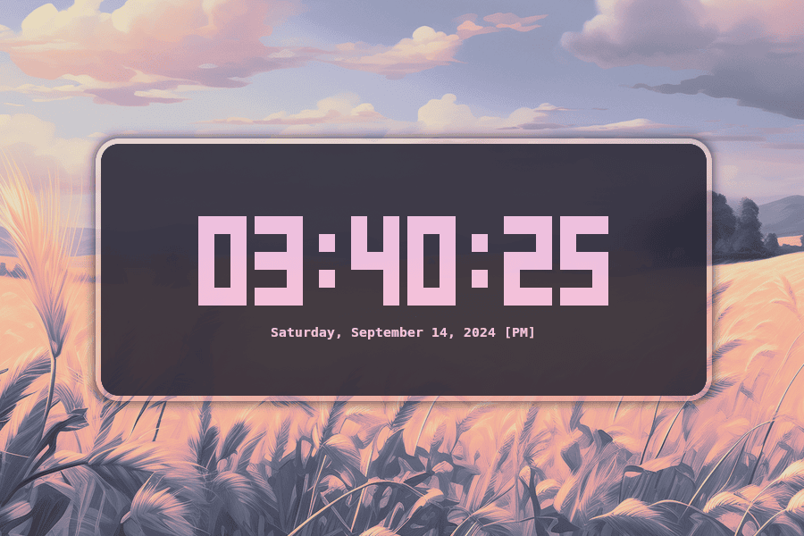 clock-rs in action