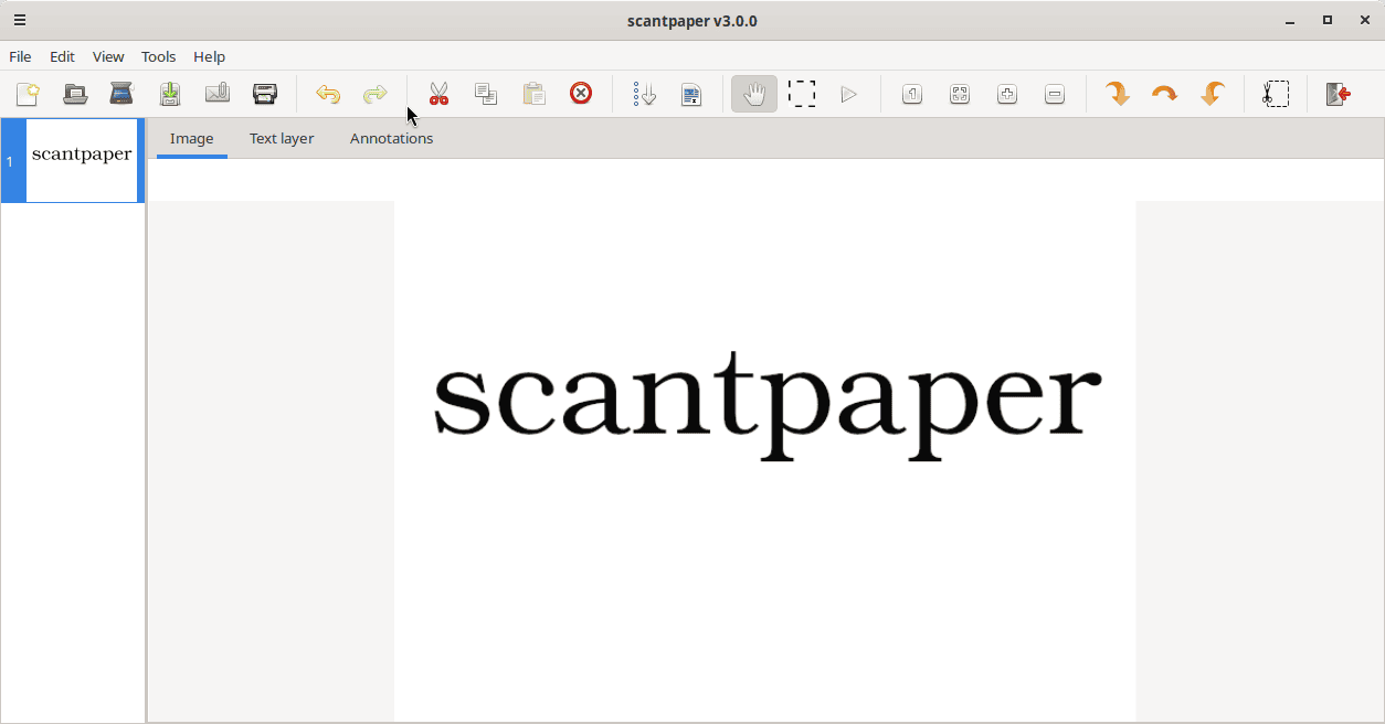 scantpaper in action