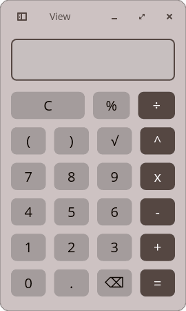 Calculator is a graphical calculator designed for the COSMIC desktop environment