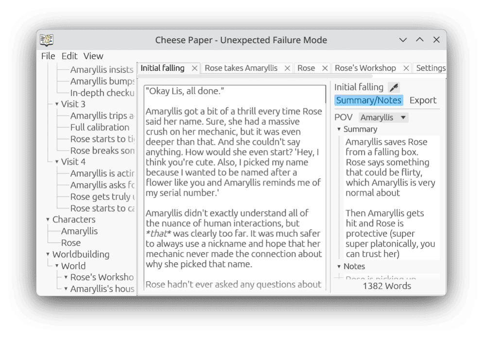 Cheese Paper in action