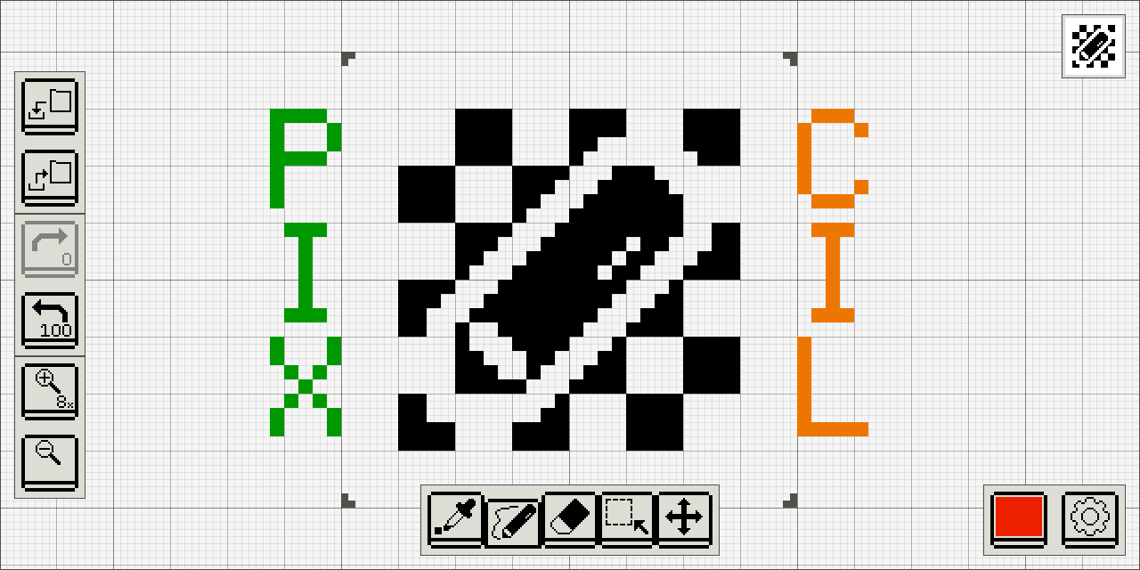 Pixcil in action
