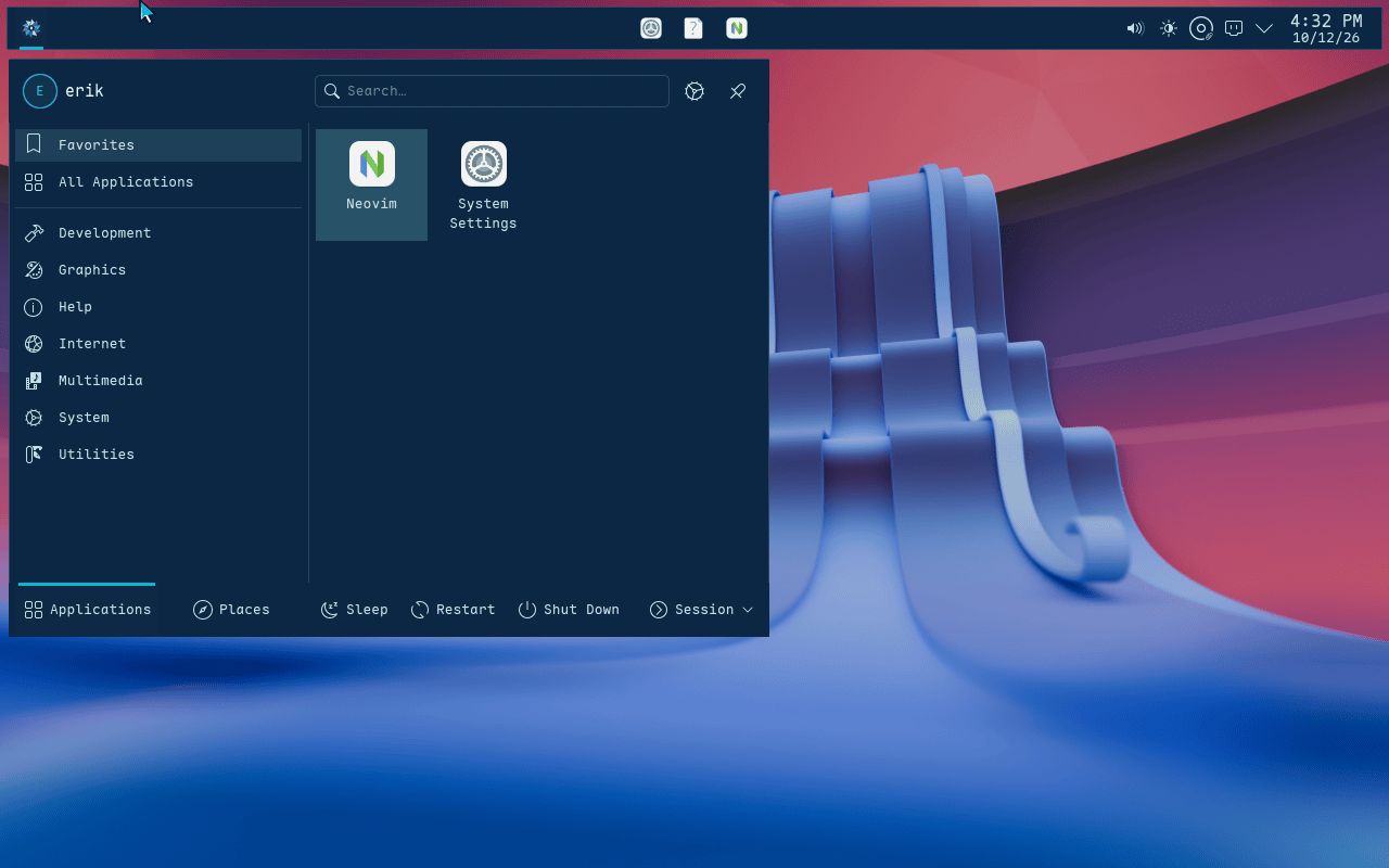 PrismLinux in action
