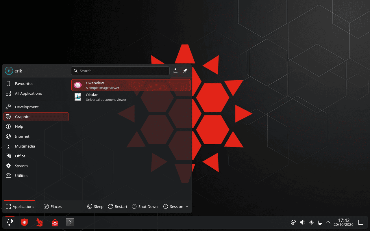 SnapOS desktop